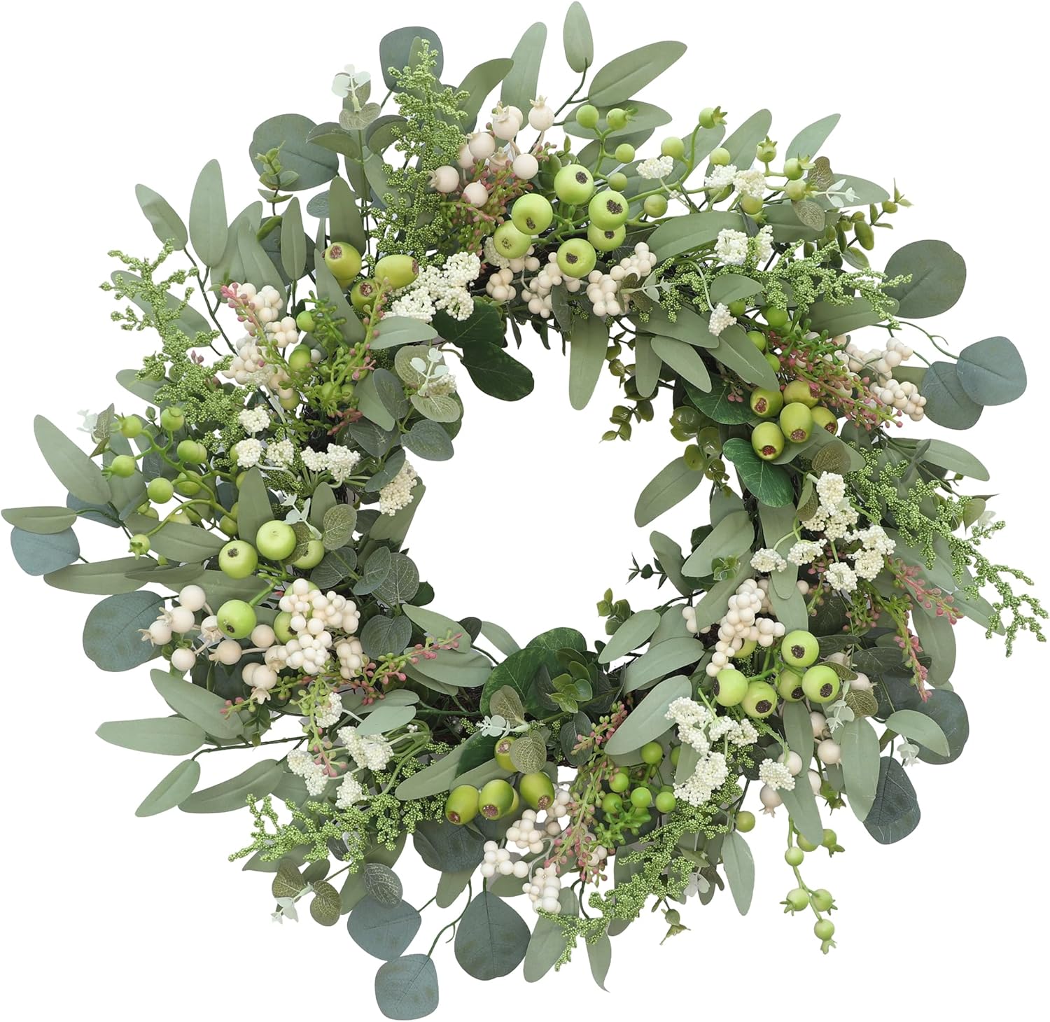 Front door wreath for spring