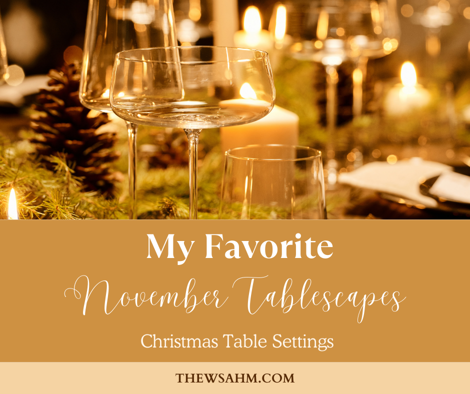 Christmas Tablescapes 2024